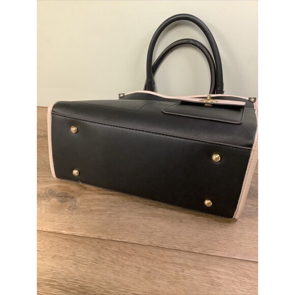 Adrienne Vittadini handbag black/rose classic business travel - Picture 3 of 9